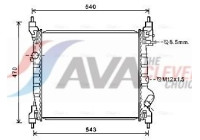 Radiator, engine cooling DWA2141 Ava Quality Cooling