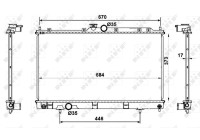 Radiator, engine cooling EASY FIT