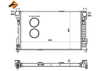 Radiator, engine cooling EASY FIT