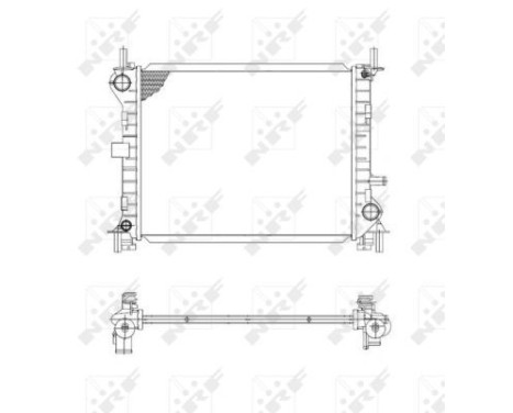Radiator, engine cooling EASY FIT, Image 6