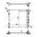 Radiator, engine cooling EASY FIT, Thumbnail 5