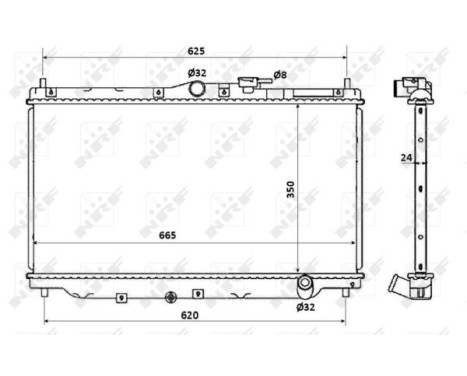 Radiator, engine cooling EASY FIT, Image 6