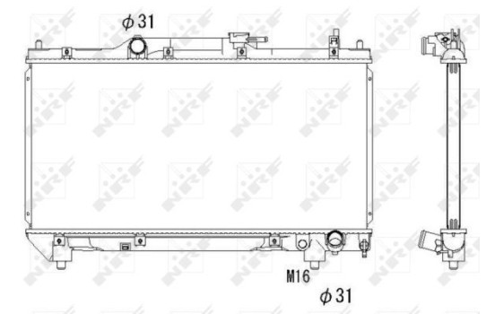Radiator, engine cooling EASY FIT, Image 6