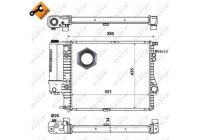 Radiator, engine cooling EASY FIT