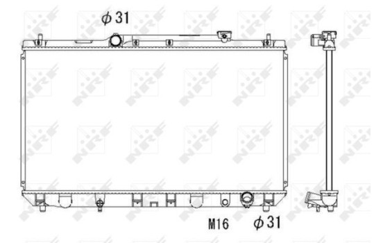 Radiator, engine cooling EASY FIT, Image 6