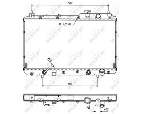 Radiator, engine cooling EASY FIT, Image 3