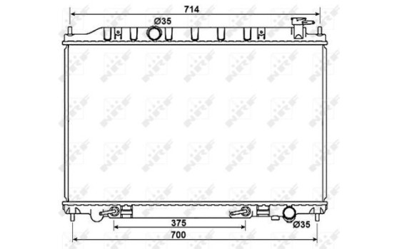 Radiator, engine cooling EASY FIT, Image 5