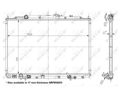 Radiator, engine cooling EASY FIT, Image 5