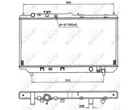 Radiator, engine cooling EASY FIT, Image 5