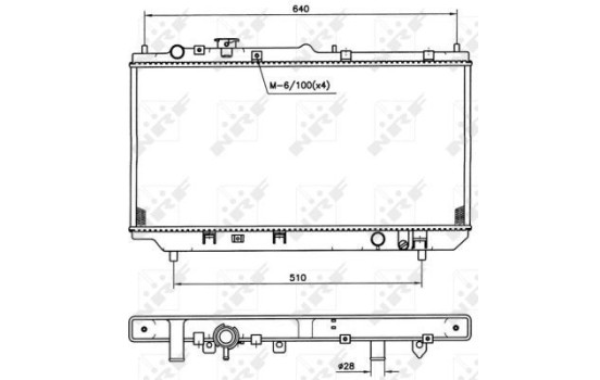 Radiator, engine cooling EASY FIT, Image 5