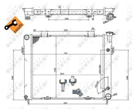 Radiator, engine cooling EASY FIT, Image 6
