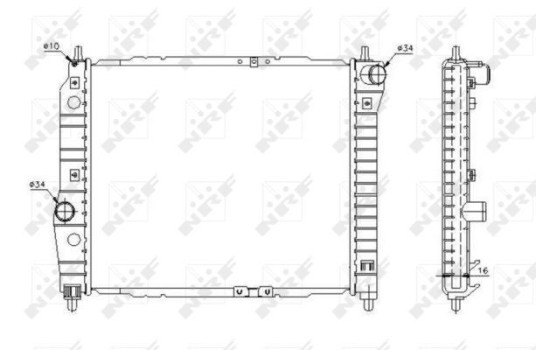 Radiator, engine cooling EASY FIT, Image 5