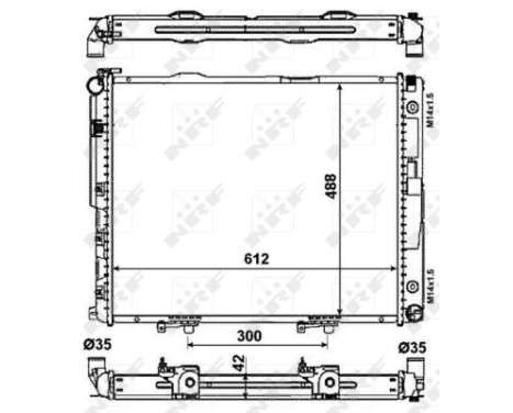 Radiator, engine cooling EASY FIT, Image 5