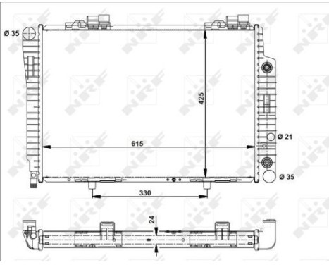Radiator, engine cooling EASY FIT, Image 6