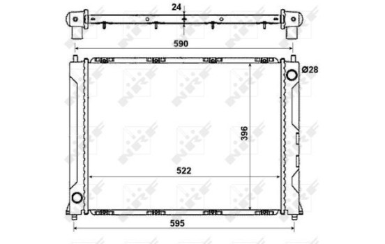 Radiator, engine cooling EASY FIT, Image 5
