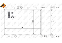 Radiator, engine cooling EASY FIT