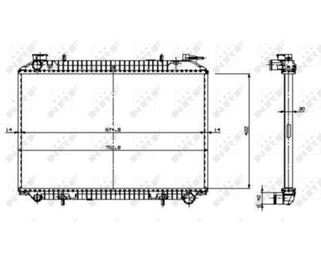 Radiator, engine cooling EASY FIT, Image 6