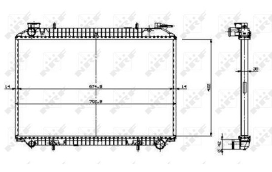 Radiator, engine cooling EASY FIT, Image 6