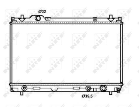 Radiator, engine cooling EASY FIT, Image 4