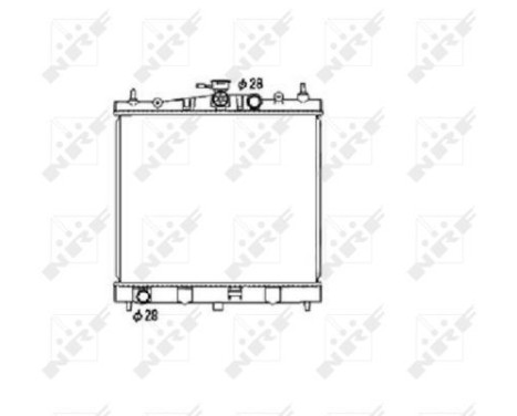 Radiator, engine cooling EASY FIT, Image 2