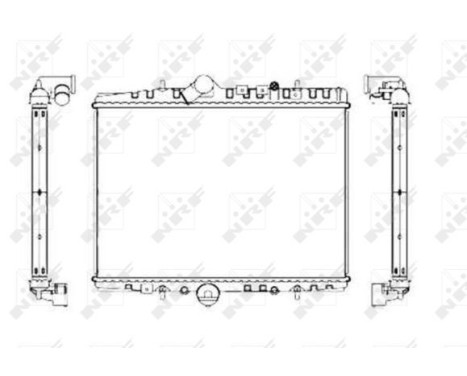 Radiator, engine cooling EASY FIT, Image 5