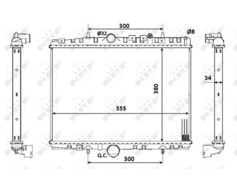 Radiator, engine cooling EASY FIT, Image 5