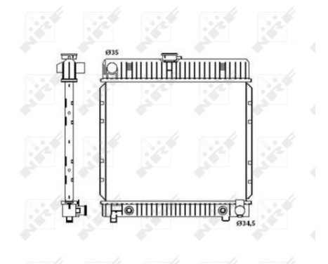 Radiator, engine cooling EASY FIT, Image 5