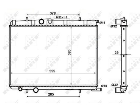 Radiator, engine cooling EASY FIT, Image 5