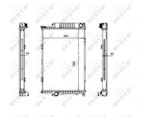 Radiator, engine cooling EASY FIT, Image 4