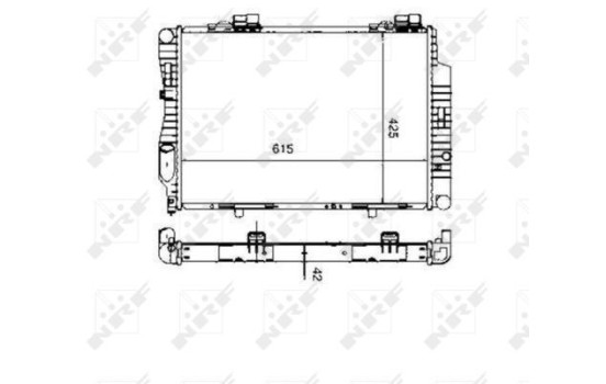 Radiator, engine cooling EASY FIT, Image 5