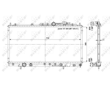 Radiator, engine cooling EASY FIT, Image 5