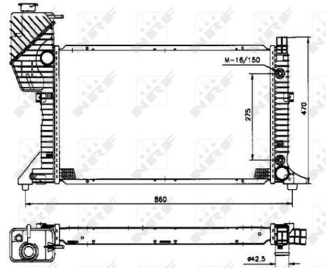 Radiator, engine cooling EASY FIT, Image 5