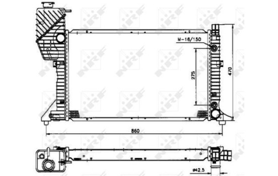 Radiator, engine cooling EASY FIT, Image 5