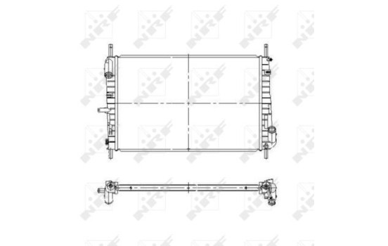 Radiator, engine cooling EASY FIT, Image 3