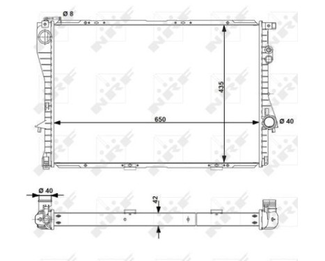 Radiator, engine cooling EASY FIT, Image 6