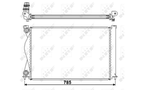 Radiator, engine cooling EASY FIT, Image 5