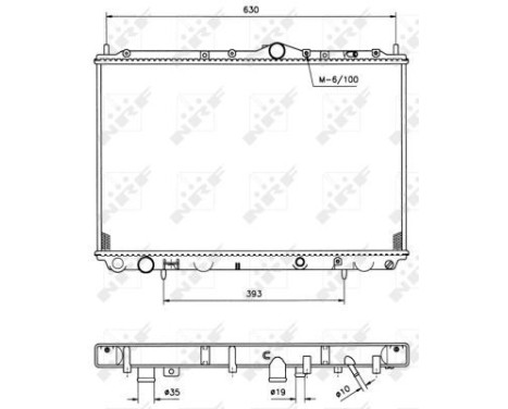 Radiator, engine cooling EASY FIT, Image 4