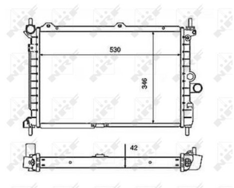 Radiator, engine cooling EASY FIT, Image 5