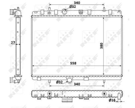 Radiator, engine cooling EASY FIT, Image 5