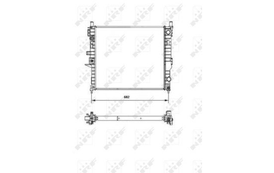 Radiator, engine cooling EASY FIT, Image 5