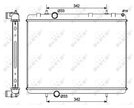 Radiator, engine cooling EASY FIT, Image 4