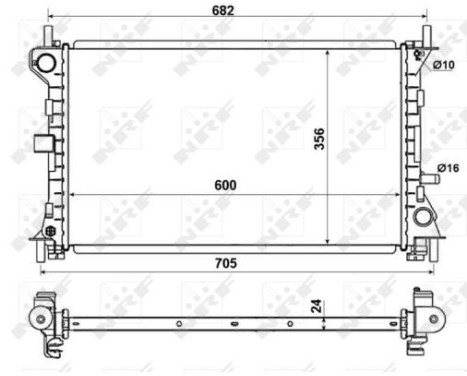 Radiator, engine cooling EASY FIT, Image 6
