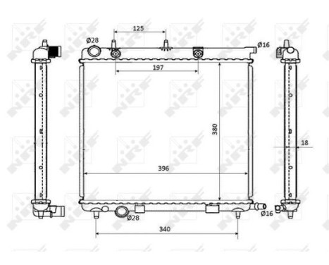 Radiator, engine cooling EASY FIT, Image 5