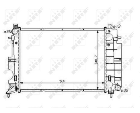 Radiator, engine cooling EASY FIT, Image 5