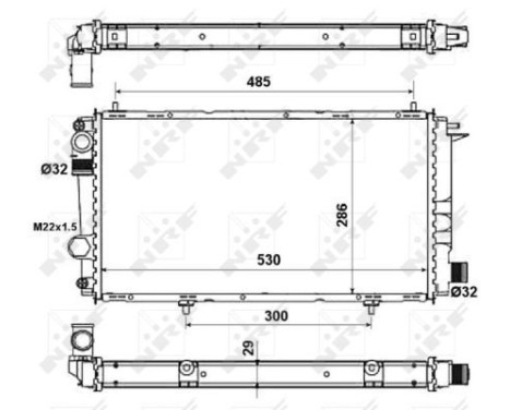 Radiator, engine cooling EASY FIT, Image 5
