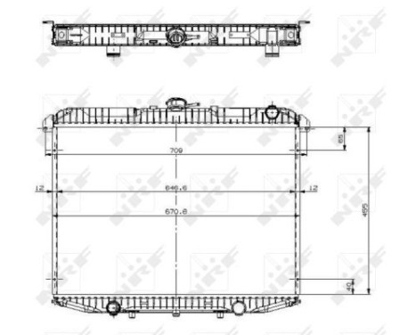 Radiator, engine cooling EASY FIT, Image 5