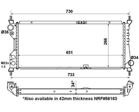 Radiator, engine cooling EASY FIT, Image 5