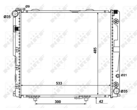 Radiator, engine cooling EASY FIT, Image 6