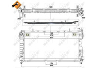 Radiator, engine cooling EASY FIT