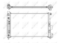 Radiator, engine cooling EASY FIT